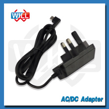 CE BS Conector de pared UK 1a 2a 3a 5v Adaptador de corriente CA